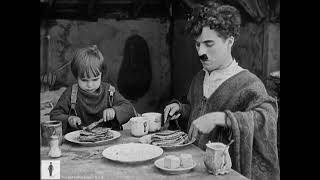 Film Charlie Chaplin - The Kid - Pancake Scene