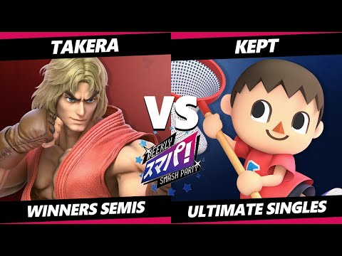 Sumapa 74 Winners Semis - takera (Ken) Vs. kept (Villager) SSBU Ultimate Tournament