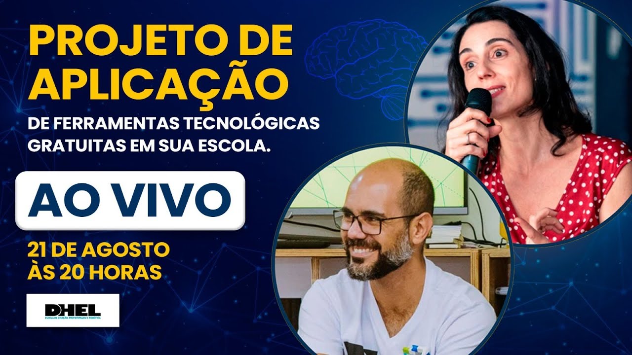 Aulão Mão na Massa | Tecnologias para Educadores | 21/08 às 20h