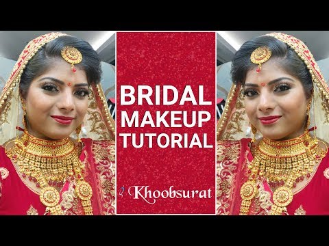 Bridal Makeup Tutorial | Step By Step Makeup Tutorial | Indian Bridal Makeup | Pooja Goel