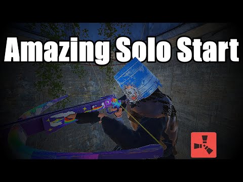 RUST - MY RICHEST SOLO WIPE EVER (Solo Survival) [Part 1/2]