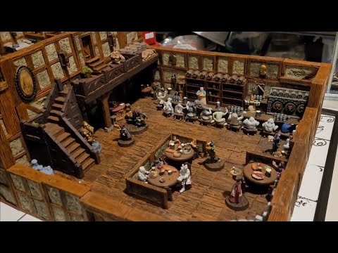 Warlock Tiles II d&d tavern inn update!