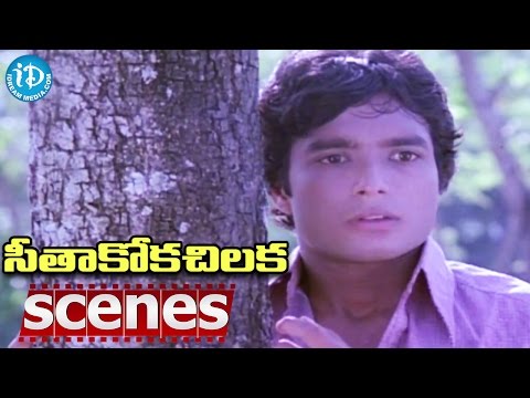 Seethakoka Chilaka Movie Scenes - Karthik Falls In Love With Aruna || Bharathiraja