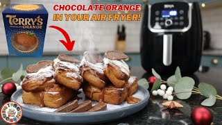 I Tried To Air Fry A Terry's Chocolate Orange!
