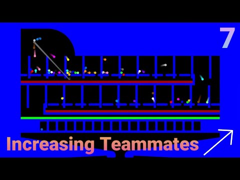 The Increasing Teammates - Team Marble Race 7 in Algodoo