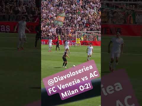 Zerbin fouls on Theo Hernandez who stops FC Venezia attack from corner #veneziamilan #theohernandez