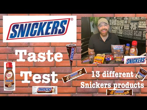 I tried 13 different Snickers