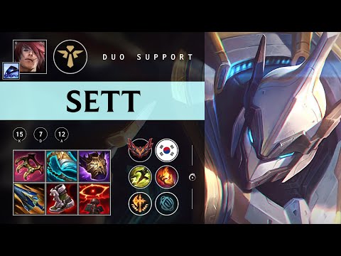Sett Support vs Nautilus - KR Grandmaster Patch 25.23