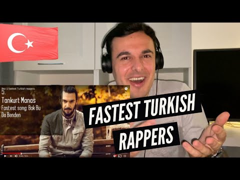 Italian Reaction to Top 5 fastest Turkish rappers 🇹🇷