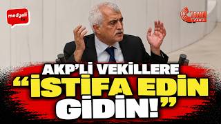 Ömer Faruk Gergerlioğlu'ndan AKP'lilere Meclis'te İstifa Çağrısı! “Gemiden Atlay