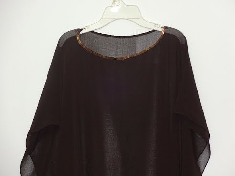 بلوزة صيفى شيك جدا من طرحة قديمة -     Blouse for the summer