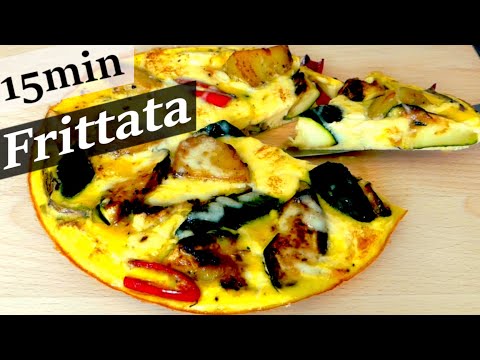 Summer Vegetable Frittata (Baked Omelette Pie) | Easy Stove-To-Oven Recipe