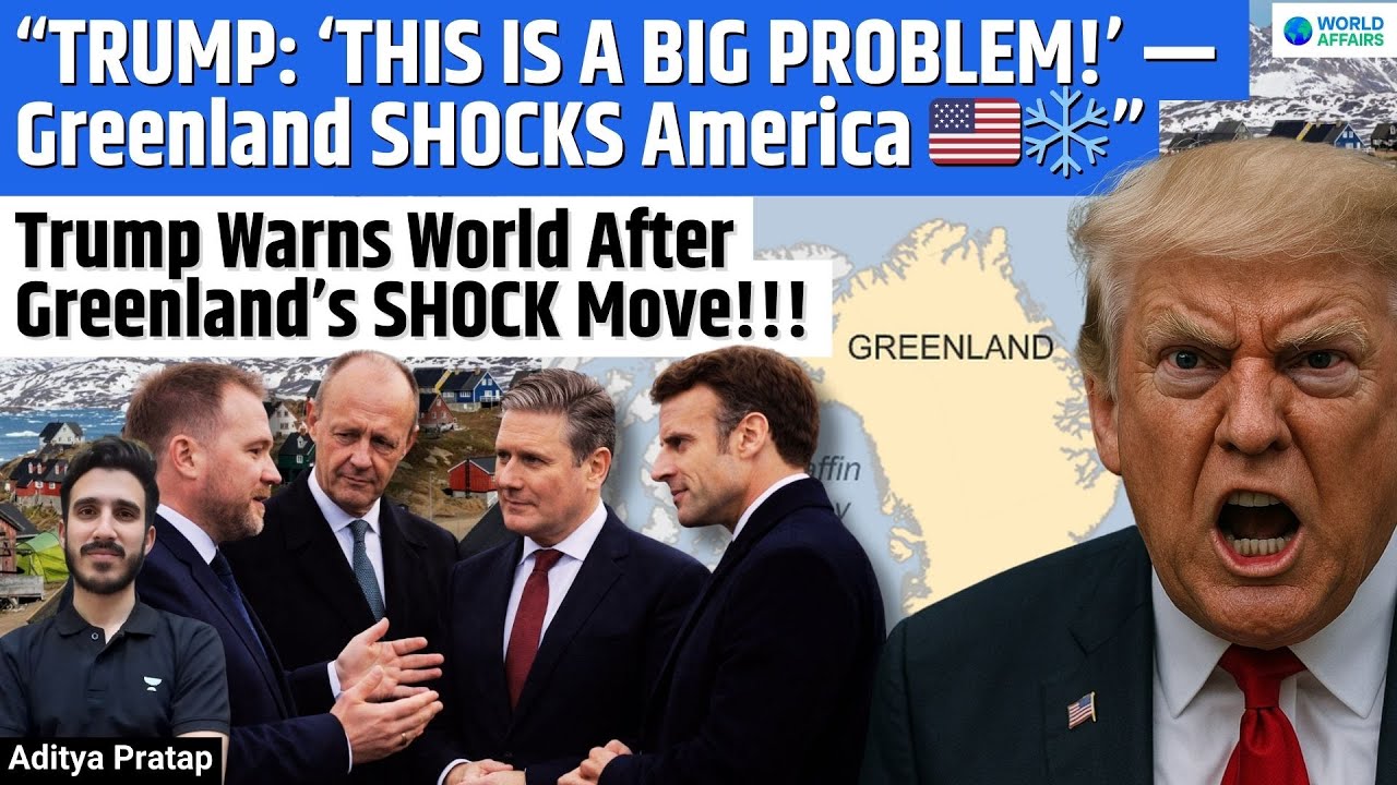 Trump Issues Stark Warning After Greenland Rejects US & Sides With Denmark
