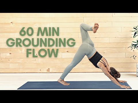 60 Min Grounding Hip Opening Vinyasa Flow - Level 2/3 Intermediate Mandala Flow