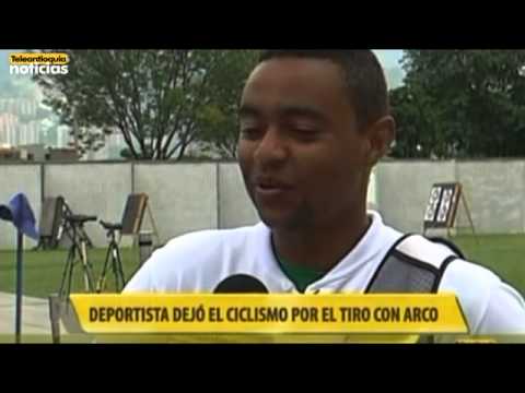 Deportista dejó el ciclismo por el tiro con arco