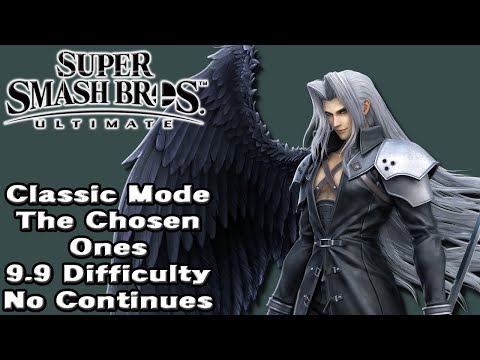 Super Smash Bros. Ultimate (Classic Mode 9.9 Intensity No Continues | Sephiroth)