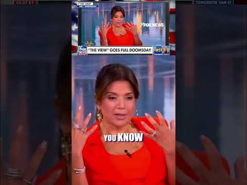 'The View' goes FULL DOOMSDAY on Trump admin #shorts