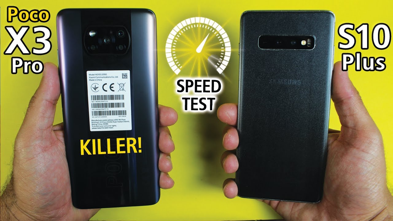 Poco X3 Pro vs Samsung Galaxy S10 Plus - SPEED TEST | SD 860 vs Exynos 9820⚡