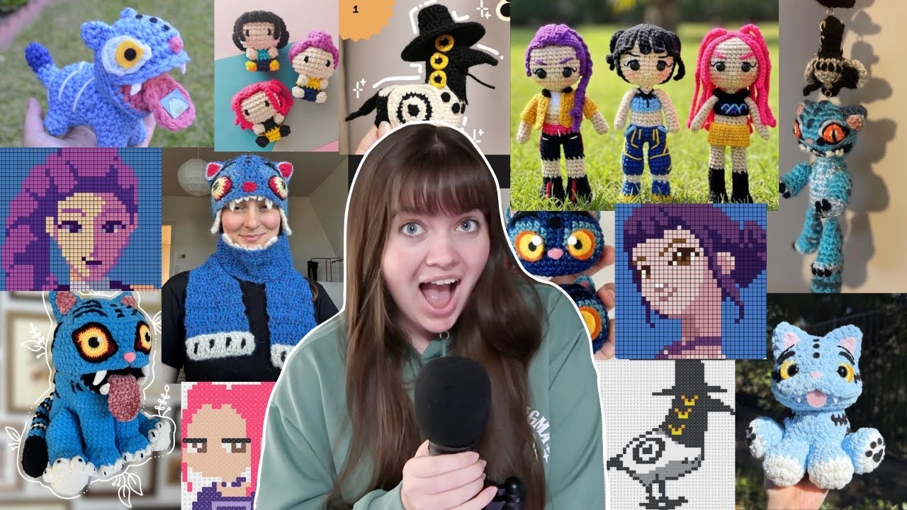 35+ KPOP DEMON HUNTERS crochet ideas (with patterns)