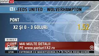 UPZ: Leeds – Wolverhampton » Varianta compusa in cota 1.53!