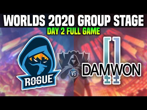 RGE vs DWG Worlds 2020 GROUPS STAGE Day 2 - ROGUE vs DAMWON Worlds 2020 GROUPS STAGE D2
