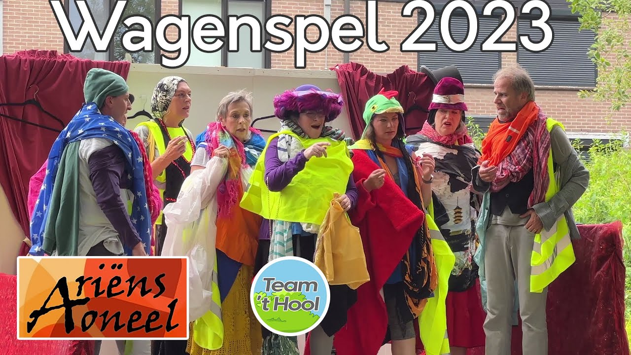 Ariëns toneelgroep speelt het Wagenspel 2023 in 't Hool