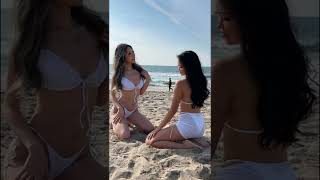 Emily & Shirley ?? TikTok Stunning Beach Beauties ???? #Shorts