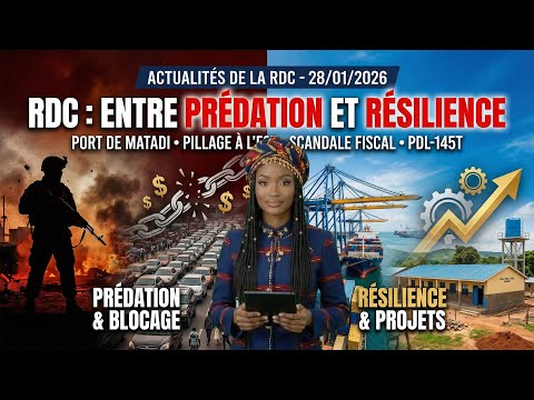 INSIDE NEWS RDC | 28/0/2026 | Port de Matadi -- Prédation à l'Est et Scandale Fiscal.