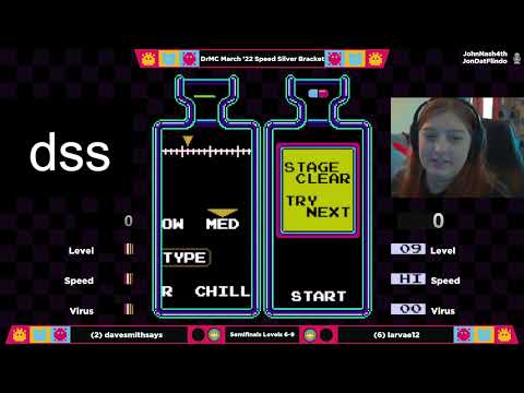 DrMC Speed Monthly March 2022 Silver Bracket - Davesmithsays vs Larvae12 - Semifinals