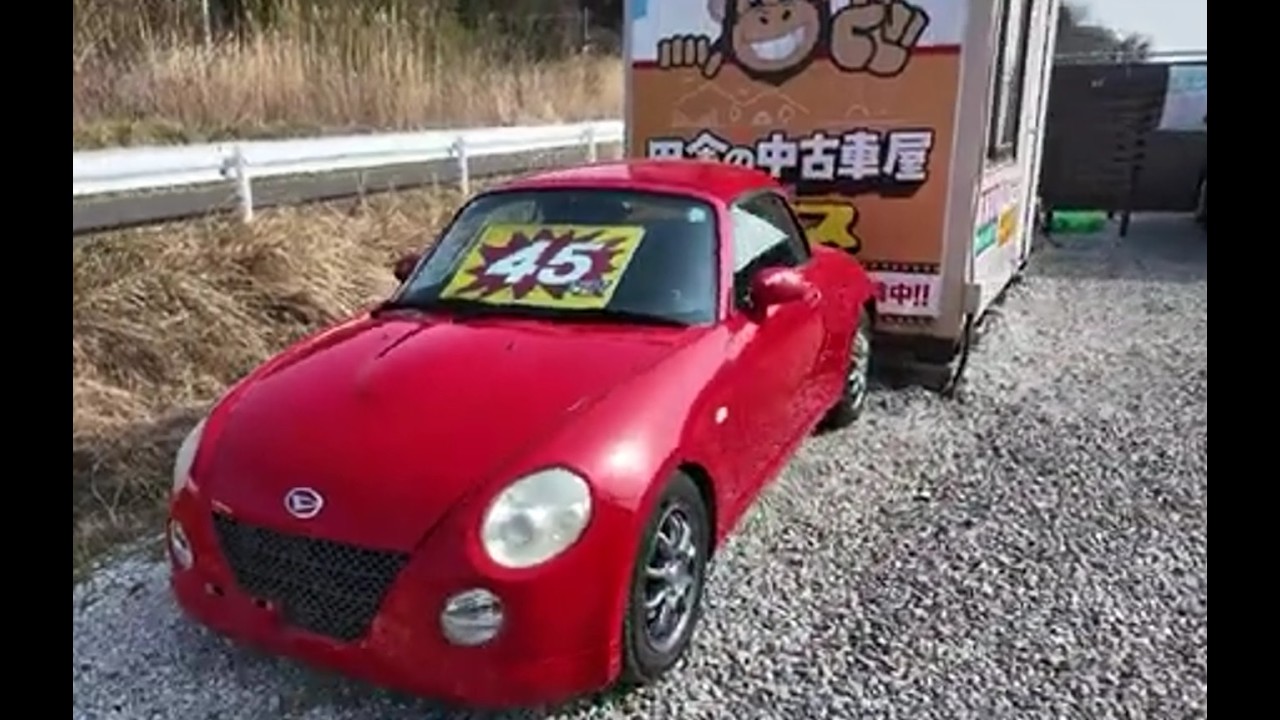 【買取車の再販売・アクアご成約感謝】古いけど程度良い赤コペン入荷しました♪コミコミ１９万円のパレット販売中♪店頭買取車の店頭再販売♪田舎の中古車屋ピース・福島県相馬市発