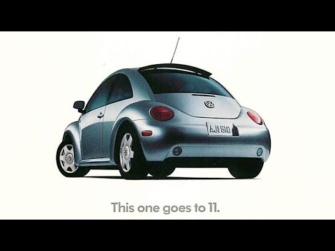 Volkswagen New Beetle Commercial Compilation. (1998-2004)