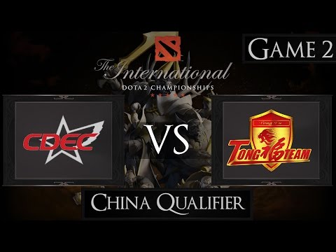 Dota 2 The International 2015 CDEC vs TongFu