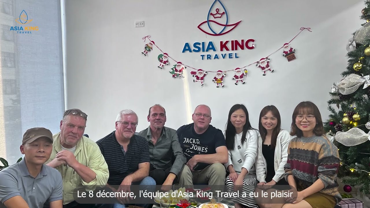 Une visite au bureau Asia King Travel de M. Grauwels Frédéric Pierre