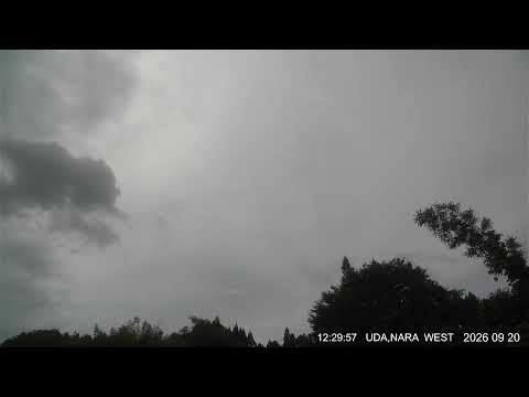 奈良の星空 西の空・星空のライブカメラ映像