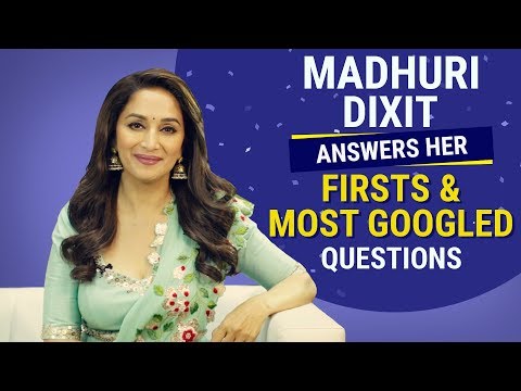 Madhuri Dixit answers her firsts and most googled questions | Pinkvilla | Bollywood | Fashion