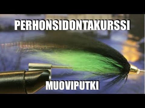 Lohiperho muoviputkeen - Putkiperho - Perhonsidonta - Perhonsidontakurssi - Eumer - Perhokalastus