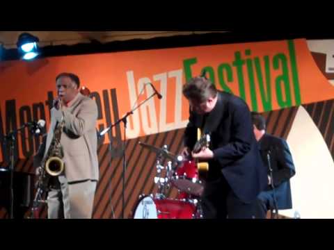 Josh Workman Houston Person on sax, 2010 Monterey Jazz Festival,