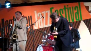 Josh Workman Houston Person on sax, 2010 Monterey Jazz Festival,