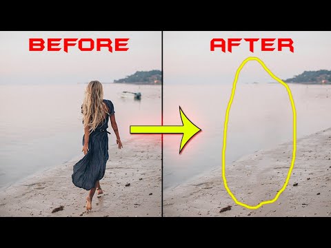 Remove ANYTHING From a Photo in Photoshop - 1 Minute ( Photoshop Tutorial )