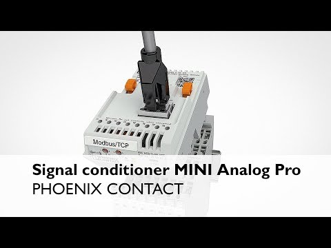 Signal conditioner MINI Analog Pro – Highly compact and space-saving