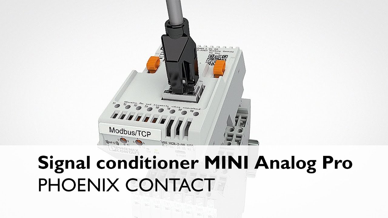 Signal conditioner MINI Analog Pro – Highly compact and space-saving