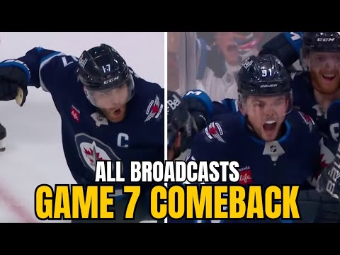 Winnipeg Jets EPIC Game 7 Comeback: All Broadcast Feeds