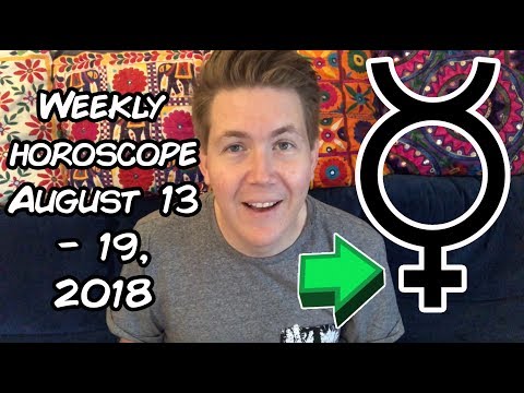 Weekly Horoscope for August 13 - 19, 2018 | Gregory Scott Astrology