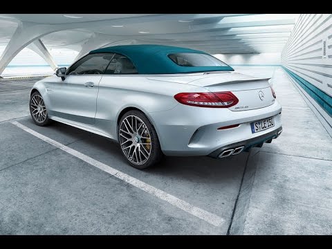 2017 Mercedes-Benz AMG C63s Cabriolet Blue-Ocean-Edition | Geneva Motor Show #GIMS