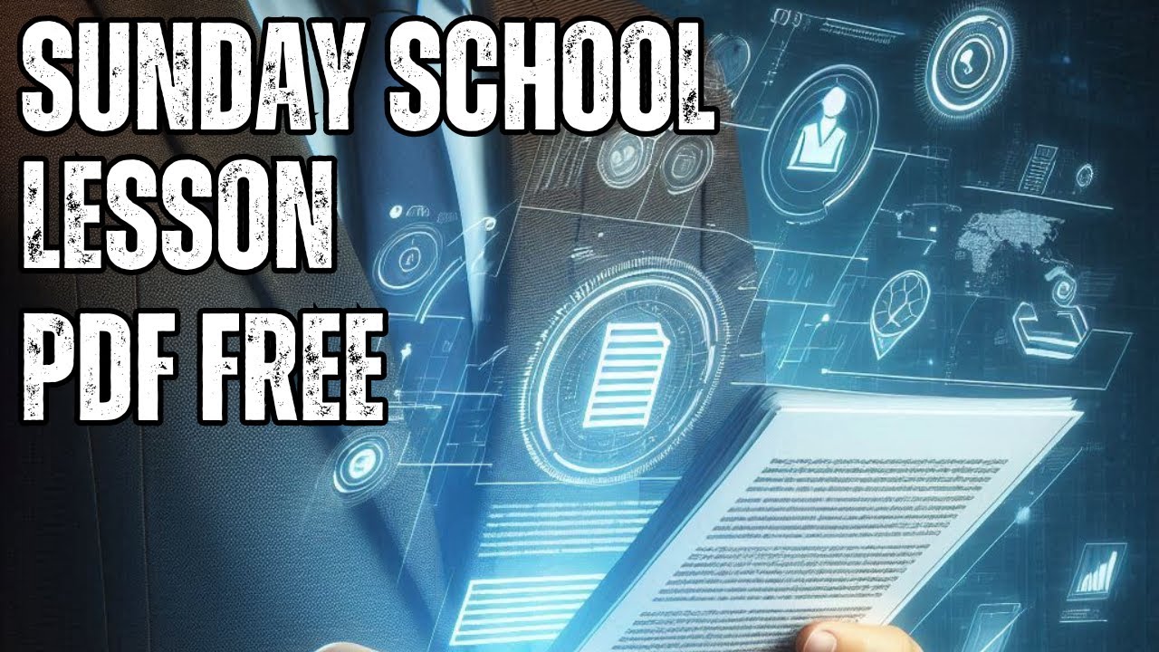 Sunday School Lesson PDF Free