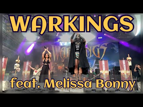 Warkings feat Melissa Bonny - Sparta @AREA 53, Leoben, Austria - July 2019 - 4K LIVE