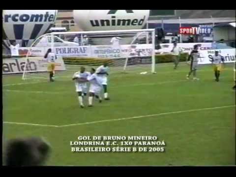 GOL BRUNO MINEIRO NO LONDRINA E.C. EM 2005