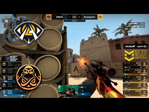 Anonymo vs ENCE | PGL Major Antwerp 2022 Europe RMR B