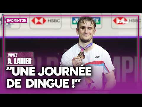 Badminton : "Un journée de dingue" Lanier et la paire Gicquel-Delrue champions du monde