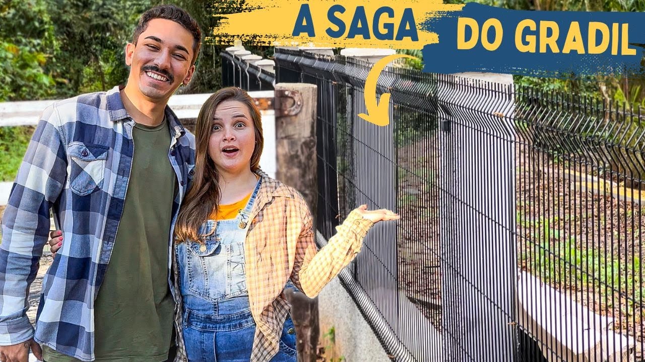 Instalamos GRADIL em TODO O TERRENO!